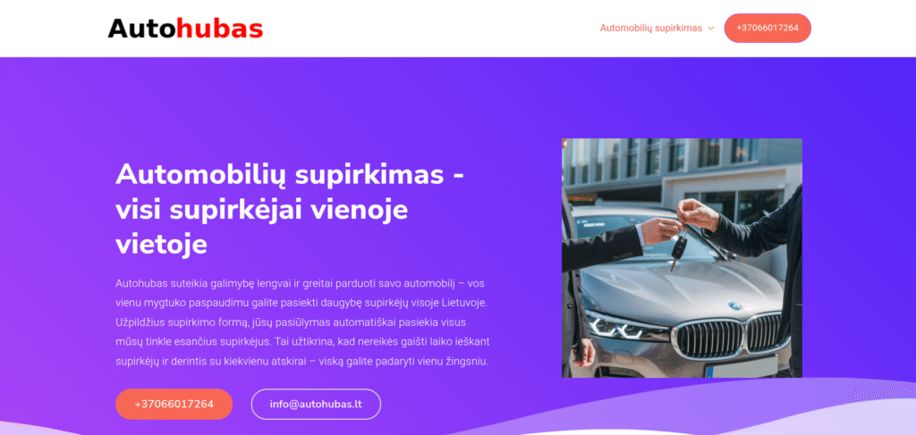Autohubas.lt - automobilių supirkimas