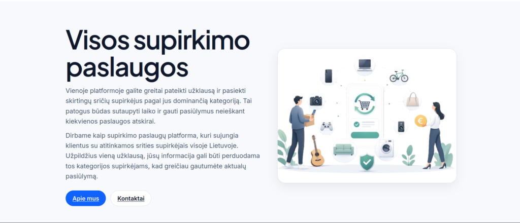 Supirkimobaze.lt - supirkimo paslaugos